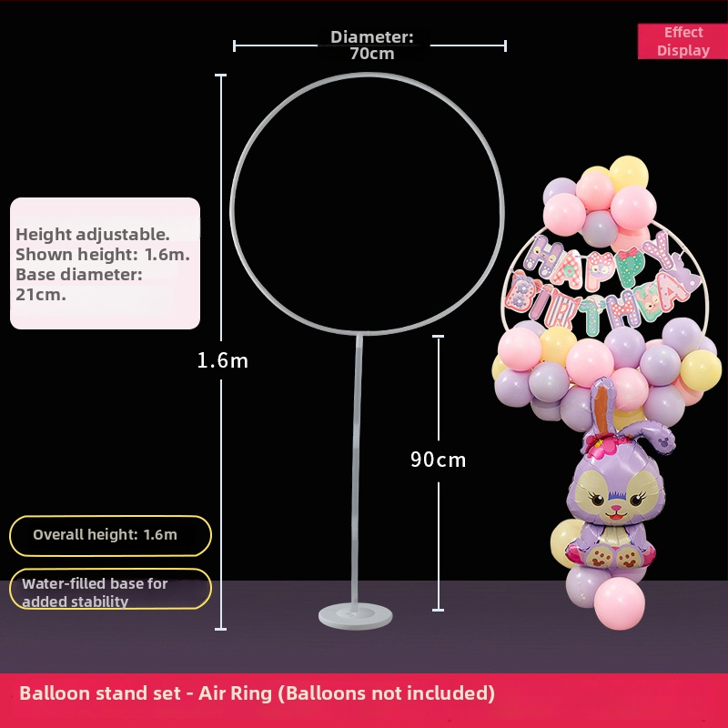 Držač balona za dekoracije — materijal: plastika; uvoz: Ne; IP licenca: Ne; pogodne prilike: sportski događaji