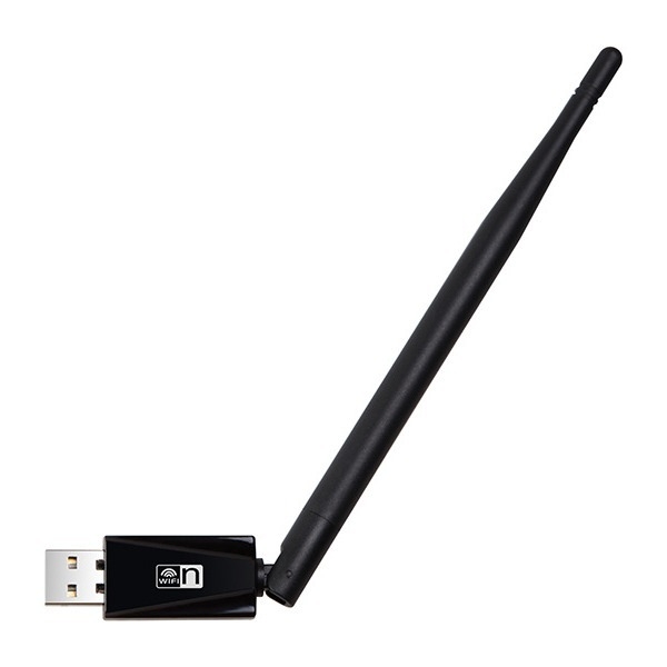 MTK7601 USB WiFi adaptér — MTK7601 čip, USB rozhranie, 2.4 GHz, 150 Mbps, IEEE 802.11b/g/n