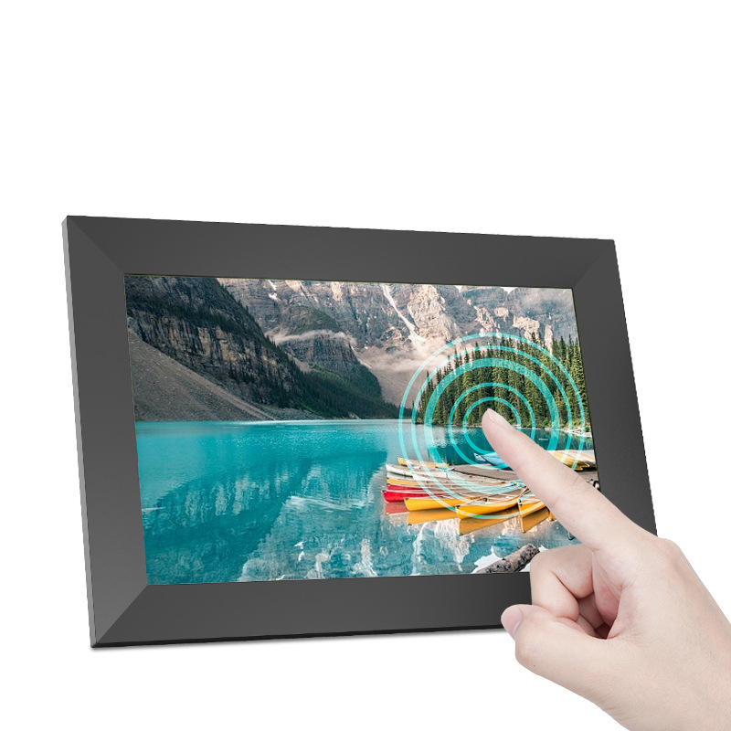 Moceshjea digitalni okvir za fotografije s 32 GB pohranom, zaslon 1280x800, TF kartica podrška, reprodukcija glazbe i videa, 178° kut gledanja
