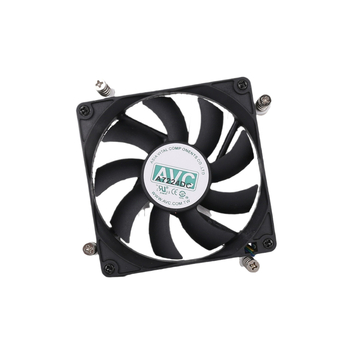 AVC CPU chladič — meď-hliníkové spojenie, olejové ložisko, vzduchové chladenie, bez tepelného vedenia