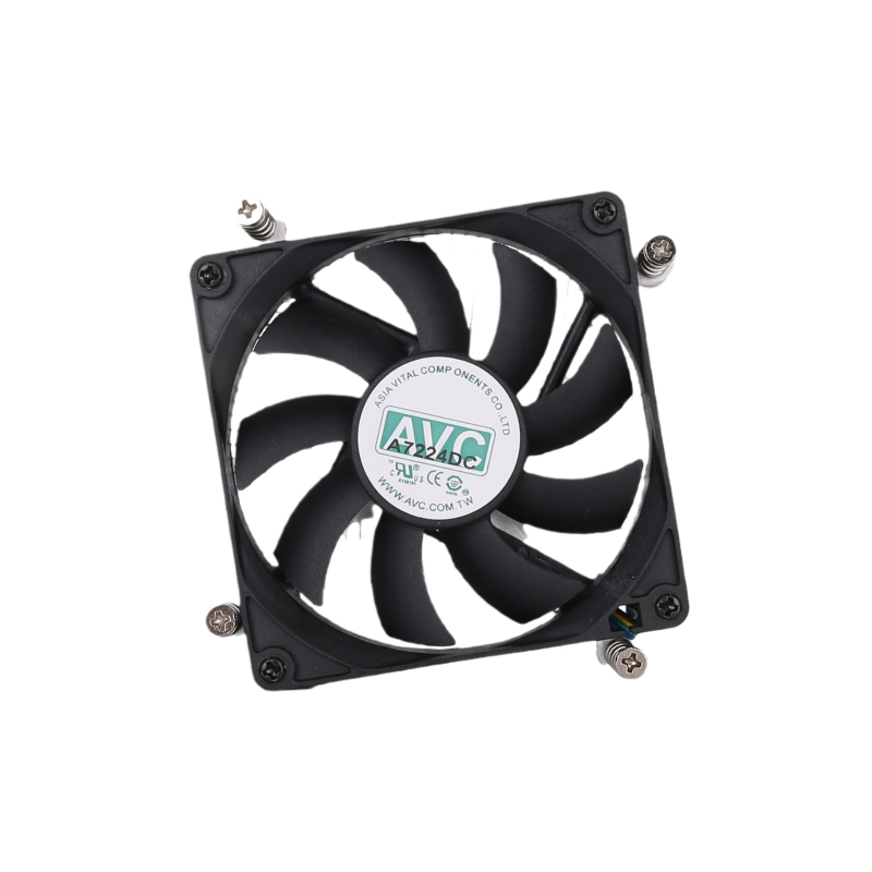 AVC CPU chladič — meď-hliníkové spojenie, olejové ložisko, vzduchové chladenie, bez tepelného vedenia