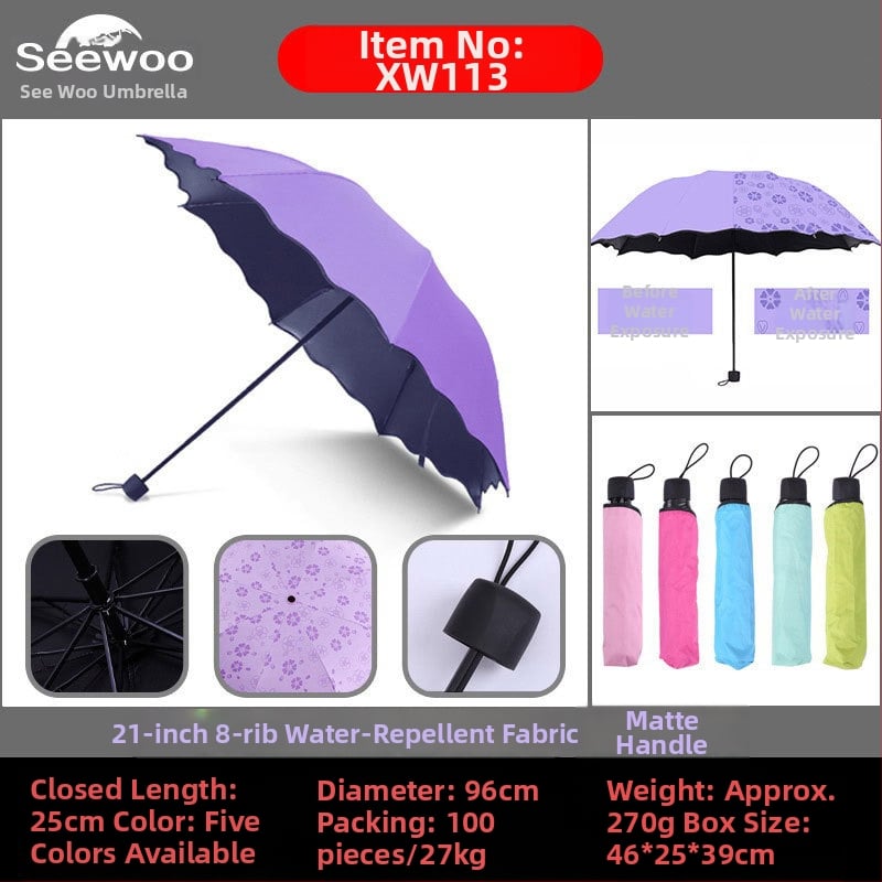 Automatski poslovni kišobran s ravnom šipkom i tiskom logotipa, okvir s 8 rebara od vlakna, čelični štap, platno 190T vinil, UPF > 50