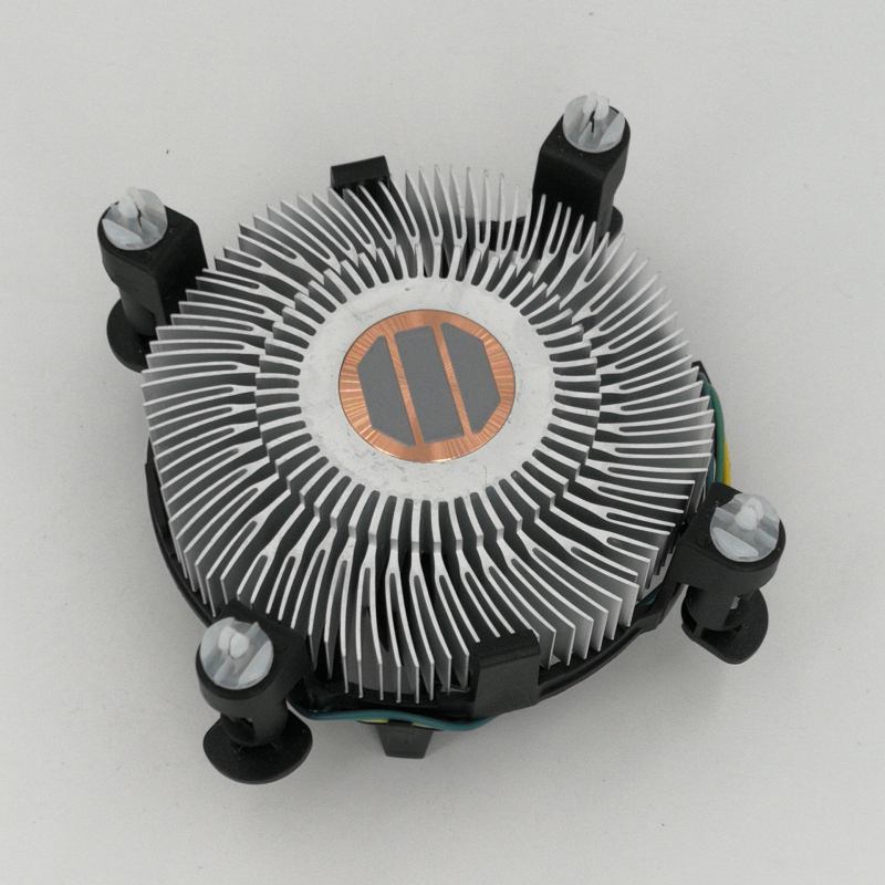 CPU hladnjak s bakreno-aluminijskim spajanjem, hidraulički ležaj, kompatibilan s Intel LGA1150/1155/1156/1151/1200, zračno hlađenje