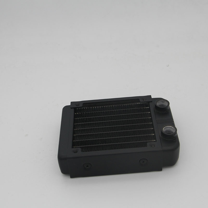 Radiator de răcire cu apă – Aluminiu, 8 țevi termice, răcire cu apă, pentru PC și motocicletă