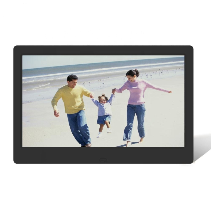 Digitálny rámček na fotografie s IPS Full-View displejom, rozlíšenie 1024x600/1024x768, podpora SD/USB/TF kariet, prehrávanie hudby a videí