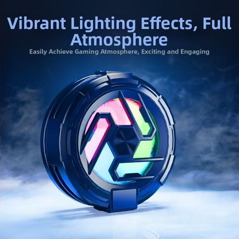 Tl23 telefonhűtő Type-C interfésszel, ABS+PC+alumínium ötvözet, hőmérséklet kijelző, tömege 58,9 g