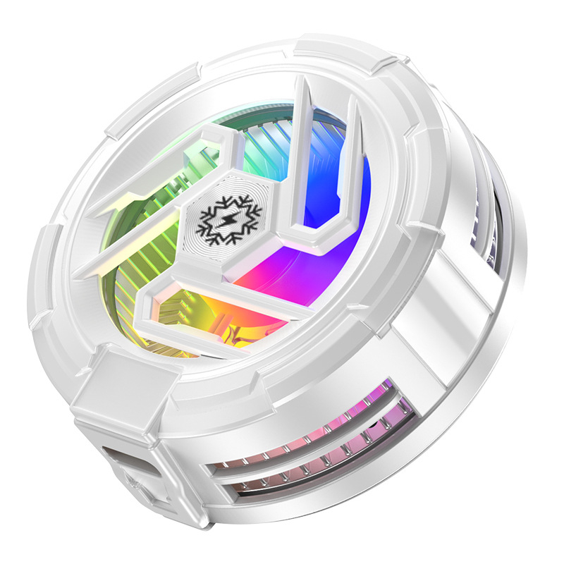 Tl23 telefonhűtő Type-C interfésszel, ABS+PC+alumínium ötvözet, hőmérséklet kijelző, tömege 58,9 g