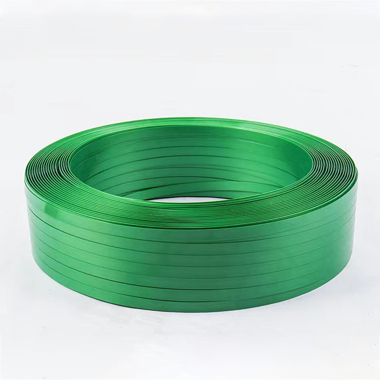 Plastično-čelična traka za pakiranje | Debljina 0,6–1,0 mm, Napetost 500 kg, Težina 20 kg, Vanjski promjer role 400 mm, Unutarnji promjer role 205 mm