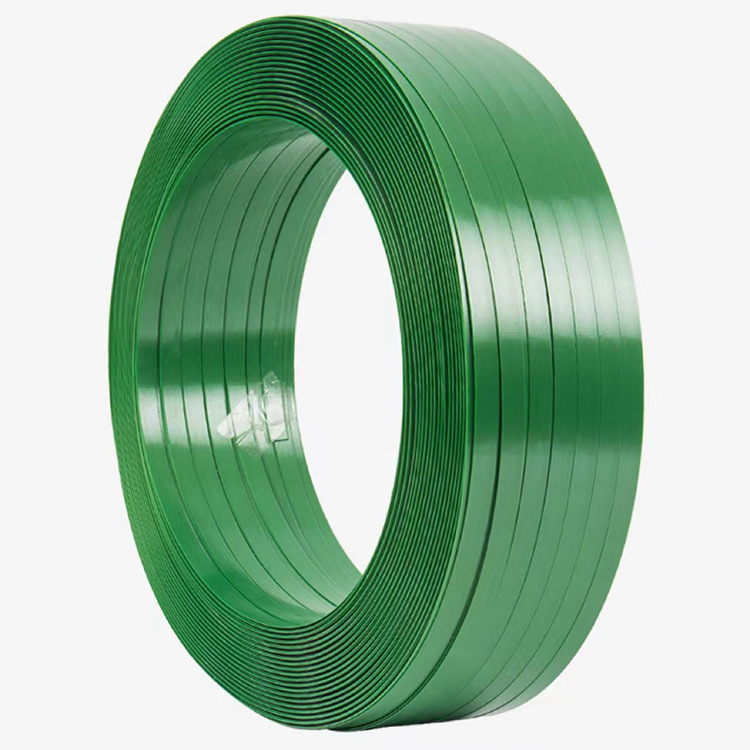 Plastično-čelična traka za pakiranje | Debljina 0,6–1,0 mm, Napetost 500 kg, Težina 20 kg, Vanjski promjer role 400 mm, Unutarnji promjer role 205 mm