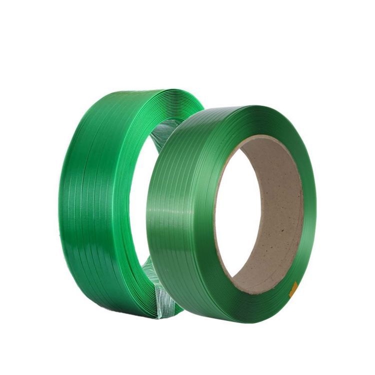 Plastično-čelična traka za pakiranje | Debljina 0,6–1,0 mm, Napetost 500 kg, Težina 20 kg, Vanjski promjer role 400 mm, Unutarnji promjer role 205 mm