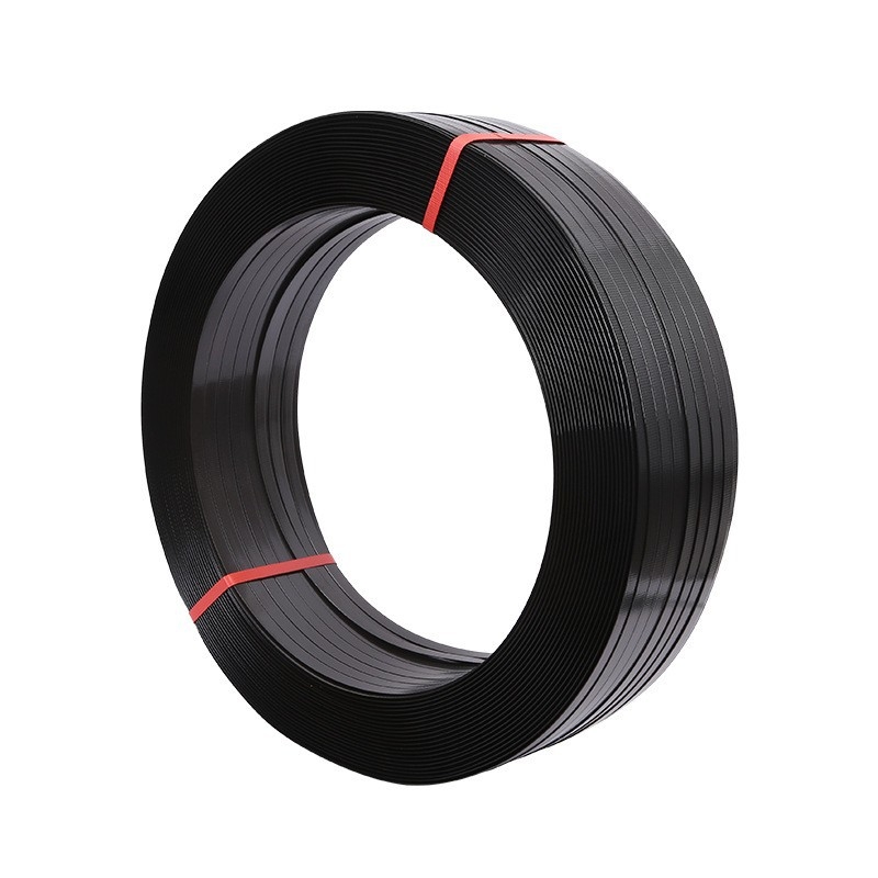 Plastično-čelična traka za pakiranje | Debljina 0,6–1,0 mm, Napetost 500 kg, Težina 20 kg, Vanjski promjer role 400 mm, Unutarnji promjer role 205 mm