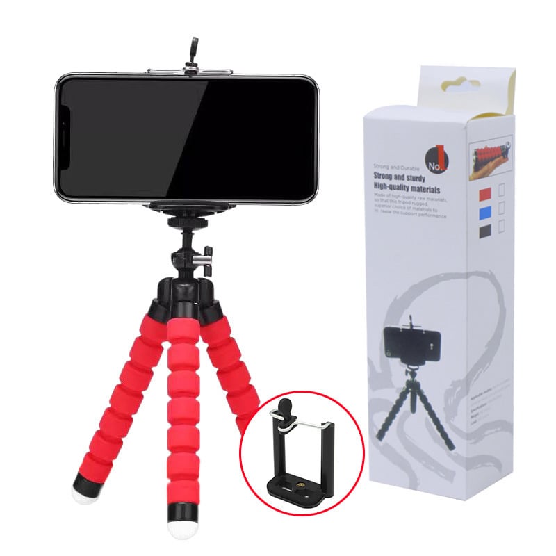 Suport telefon Octopus, suport desktop pentru streaming live, suport burete Sloth, gimbal universal, trepied Octopus