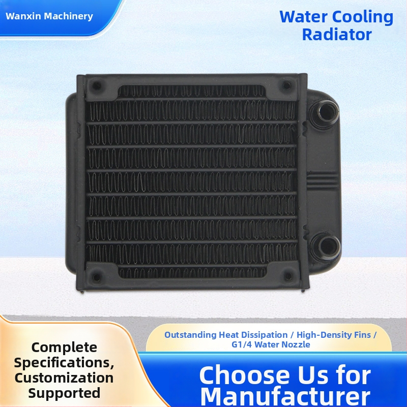 Αλουμινένιος ψύκτης νερού, 8 σωλήνες θερμότητας, υδροψύξη