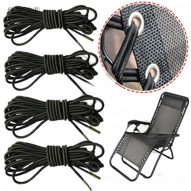 4 бр./8 бр. еластични ленти за фиксация за сгъваем реклайнър и плажен шезлонг