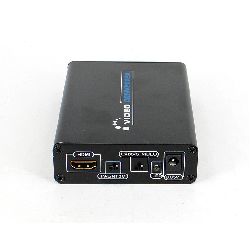 GAIA AV/S na HDMI prekidač s RCA i S-Video ulazima, 1080p, podržava distribuciju na više izlaza