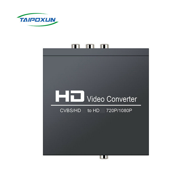 HDTV konverter CVBS/AV/HDTV u HDTV — 1080P, model AHH1002, video signal prekidač
