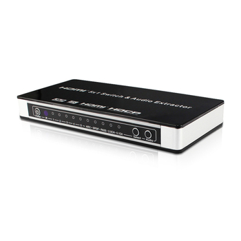HDMI prekidač 5x1 sa zvukom, 4Kx2K @ 30Hz, 5 ulaza, HY-4501-V0-E