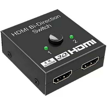 HDMI διακόπτης διπλής κατεύθυνσης, 2 είσοδοι/1 έξοδος, HDMI 2.0, ανάλυση 1080p, υποστήριξη απομακρυσμένης αφύπνισης