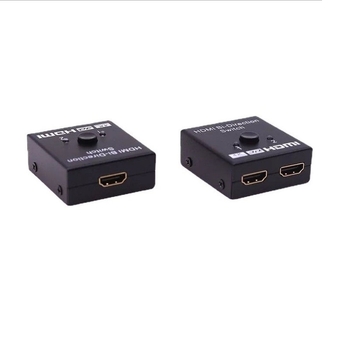 HDMI διακόπτης διπλής κατεύθυνσης, 2 είσοδοι/1 έξοδος, HDMI 2.0, ανάλυση 1080p, υποστήριξη απομακρυσμένης αφύπνισης
