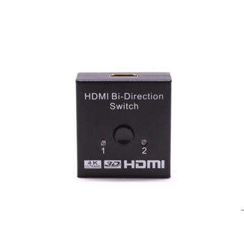 HDMI διακόπτης διπλής κατεύθυνσης, 2 είσοδοι/1 έξοδος, HDMI 2.0, ανάλυση 1080p, υποστήριξη απομακρυσμένης αφύπνισης