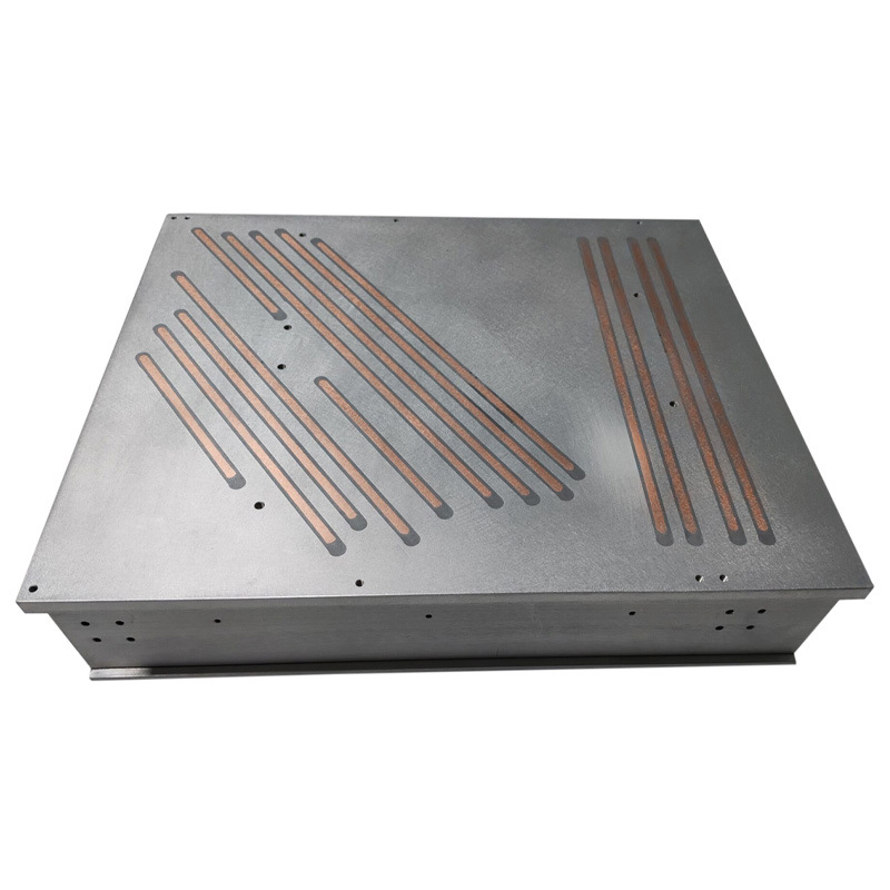 Mg hladnjak s četverozubnim toplinskim cijevima, bakar, 4 cijevi, model Shovel tooth radiator