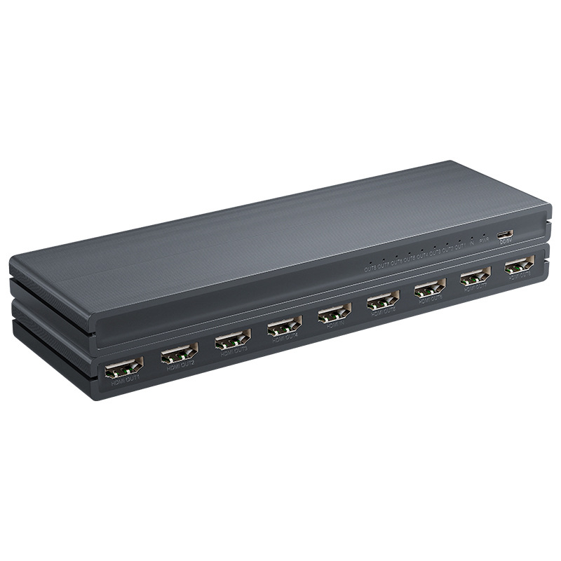HDMI splitter 1x8, 4K@30Hz, BOWU BW-4KHS109P, prekidač/raspoređivač, upravljanje napajanjem