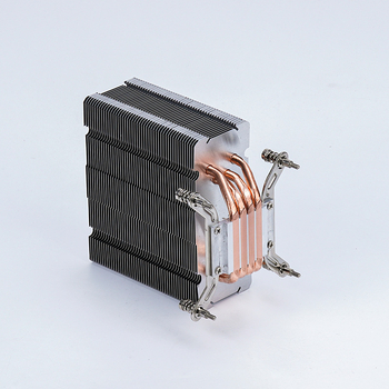 CPU hladnjak s 4 toplovodnim cijevima od bakra i aluminija, model SS-1204-144B, kompatibilan s Intel LGA1700/1366 i AMD socketima