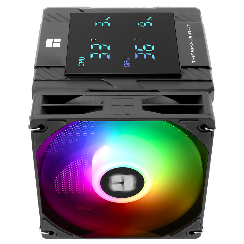 Thermalright Limin Peerless Assassin 120 Digital ARGB CPU hladnjak - 6 toplinskih cijevi, bakar-aluminijska konstrukcija, ARGB zaslon, 1850 RPM, ≤29,5 dBA