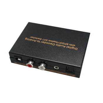 Optički SPDIF prekidač 3x1 s Dolby AC3/DTS audio dekoderom