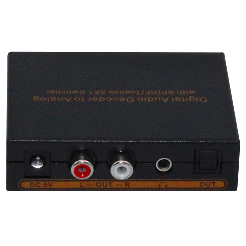 Optički SPDIF prekidač 3x1 s Dolby AC3/DTS audio dekoderom