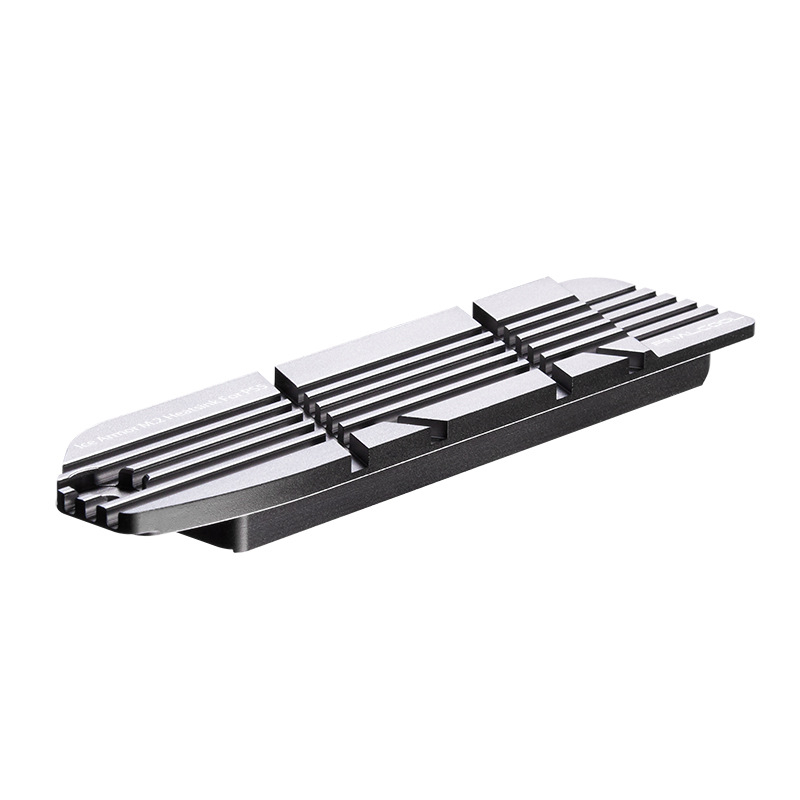 PS5 M.2 NVMe SSD chladič, hliník, 1 tepelná rúrka, integrované chladenie