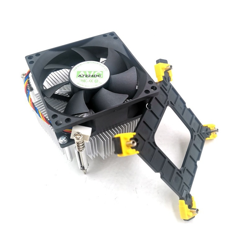 AVC CPU hladnjak ventilator za sockete 1366/1155/1150, model 1700, hidraulički ležaj, bakar-aluminijska konstrukcija, 2000 rpm