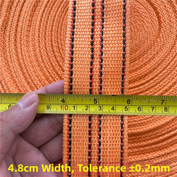 Lano na viazanie nákladu, plochý pás, nylonové lano; dĺžky 10,38 m / 15,38 m / 20,3 m; šírka 2 mm