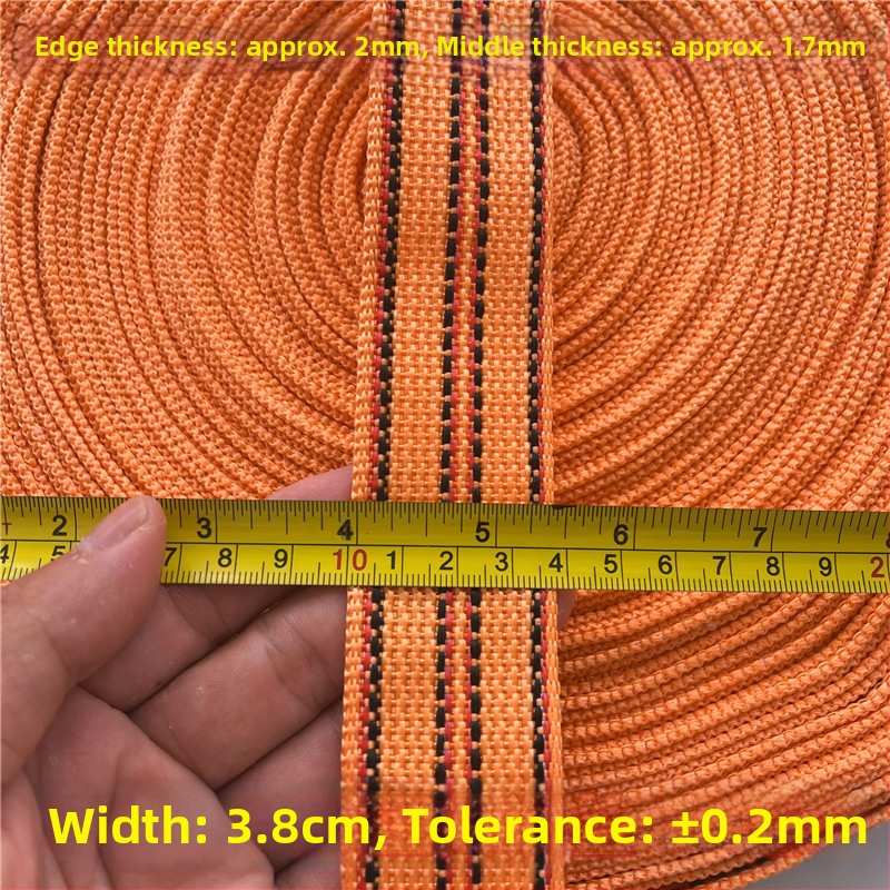 Lano na viazanie nákladu, plochý pás, nylonové lano; dĺžky 10,38 m / 15,38 m / 20,3 m; šírka 2 mm