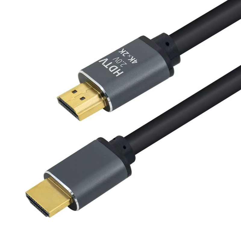 Καλώδιο HDMI 2.0 υψηλής ευκρίνειας για 4K60, αγωγός από κράμα, επίχρυσο περίβλημα, μήκος 1,5–30 m