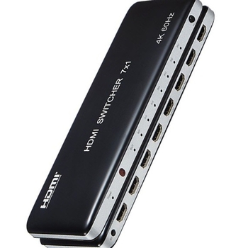 HDMI 7-σε-1 Διακόπτης, 7 είσοδοι 1 έξοδος, 4K60Hz, HDMI Βίντεο Διακόπτης