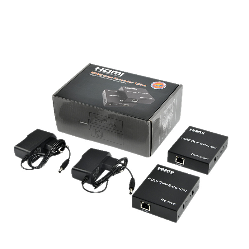 CYX-081 HDMI extender preko RJ45, 120 m, 1080P, pojačalo HDMI signala, upravljanje napajanjem