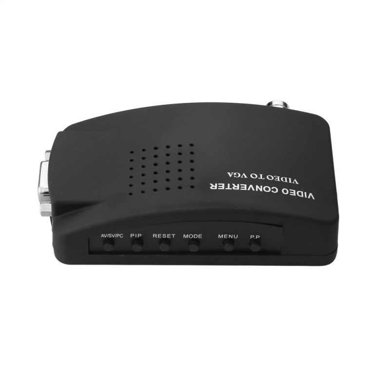 Convertor video BNC către VGA, rezoluție 1920x1080, compatibil Windows 7, gestionare alimentare