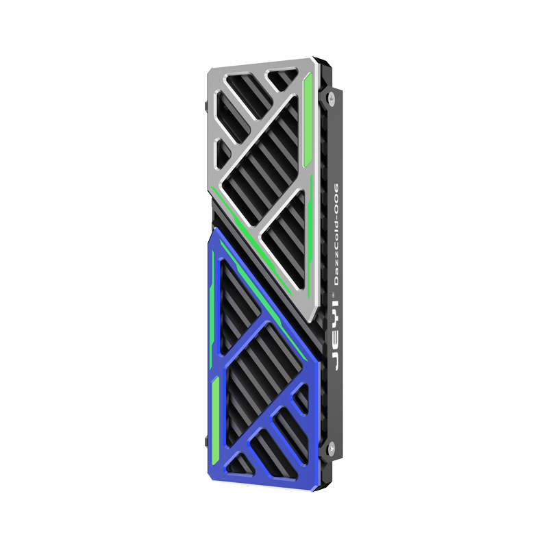 Aluminijski hladnjak za M.2 2280 NVMe SSD — debljina 6 mm, masa 39 g, kompatibilan s PS5 i instalacijom ispod grafičke kartice