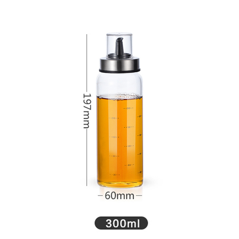 Stakleni set boca za ulje - bez curenja, pritiskom na raspršivač, velika zapremina, otporan na visoke temperature, kuhinju