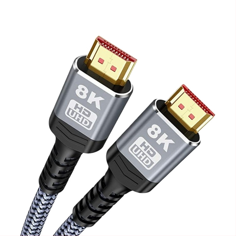 Καλώδιο HDMI 2.1 8K Mini HDMI προς HDMI, με χρυσές επαφές, μήκος 2 μ., για PS5 και οθόνη/βιντεοπροβολέα
