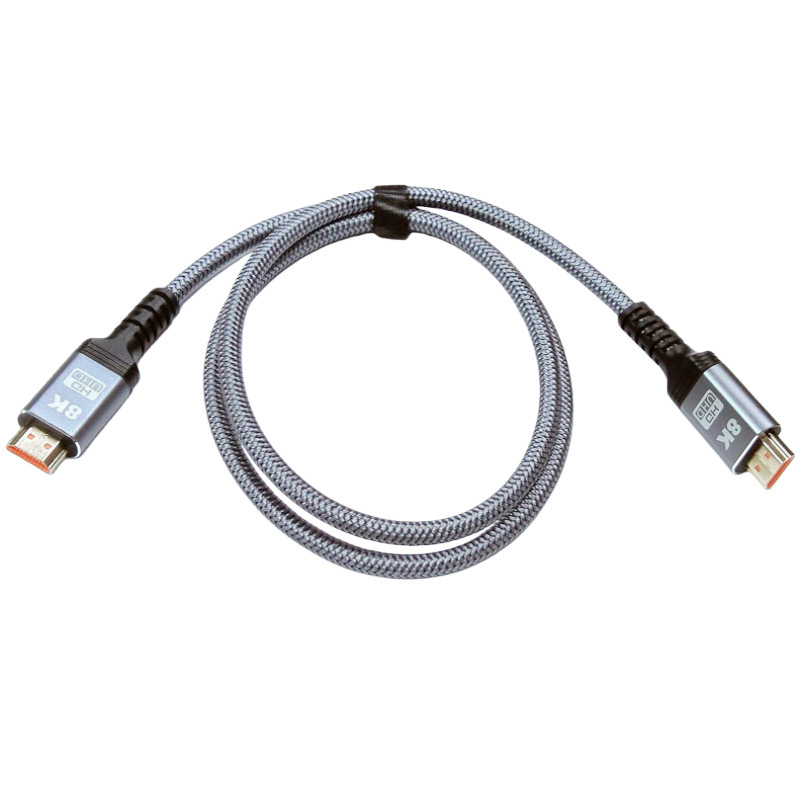 Καλώδιο HDMI 2.1 8K Mini HDMI προς HDMI, με χρυσές επαφές, μήκος 2 μ., για PS5 και οθόνη/βιντεοπροβολέα