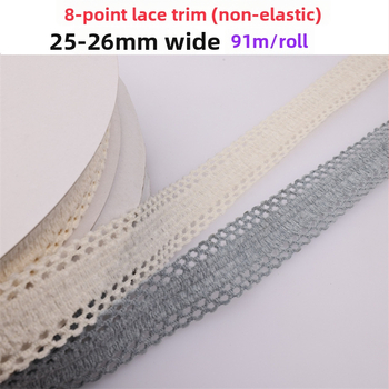 Traka s izrezbarenim rubom – poliester, za ručne radove i pakiranje; pogodna za odjeću, kućne tekstilije i industrijsku upotrebu