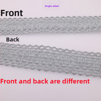 Traka s izrezbarenim rubom – poliester, za ručne radove i pakiranje; pogodna za odjeću, kućne tekstilije i industrijsku upotrebu