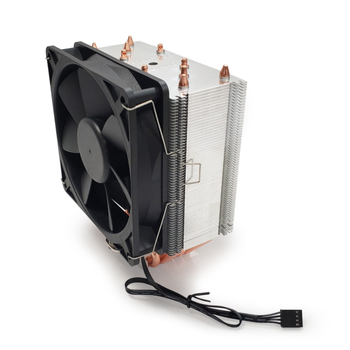 CPU ψύκτρα U9, κατασκευή από χαλκό και αλουμίνιο, 5 σωληνάκια ψύξης, συμβατή με LGA115X/1700/1200/AM4/AM5