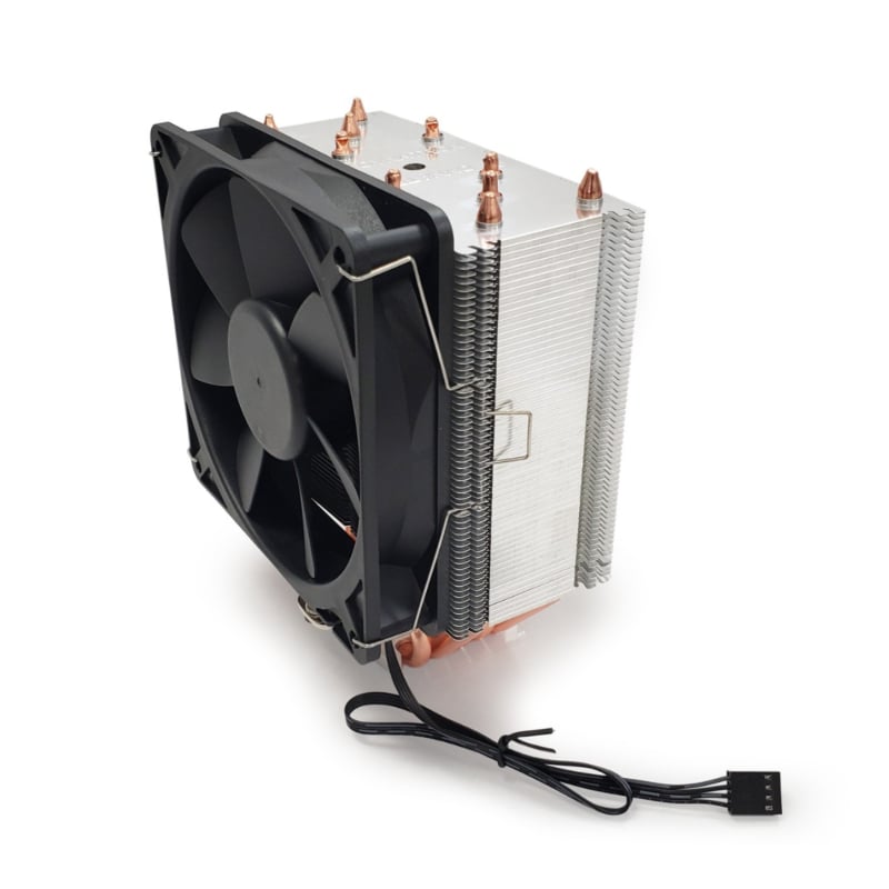 CPU ψύκτρα U9, κατασκευή από χαλκό και αλουμίνιο, 5 σωληνάκια ψύξης, συμβατή με LGA115X/1700/1200/AM4/AM5