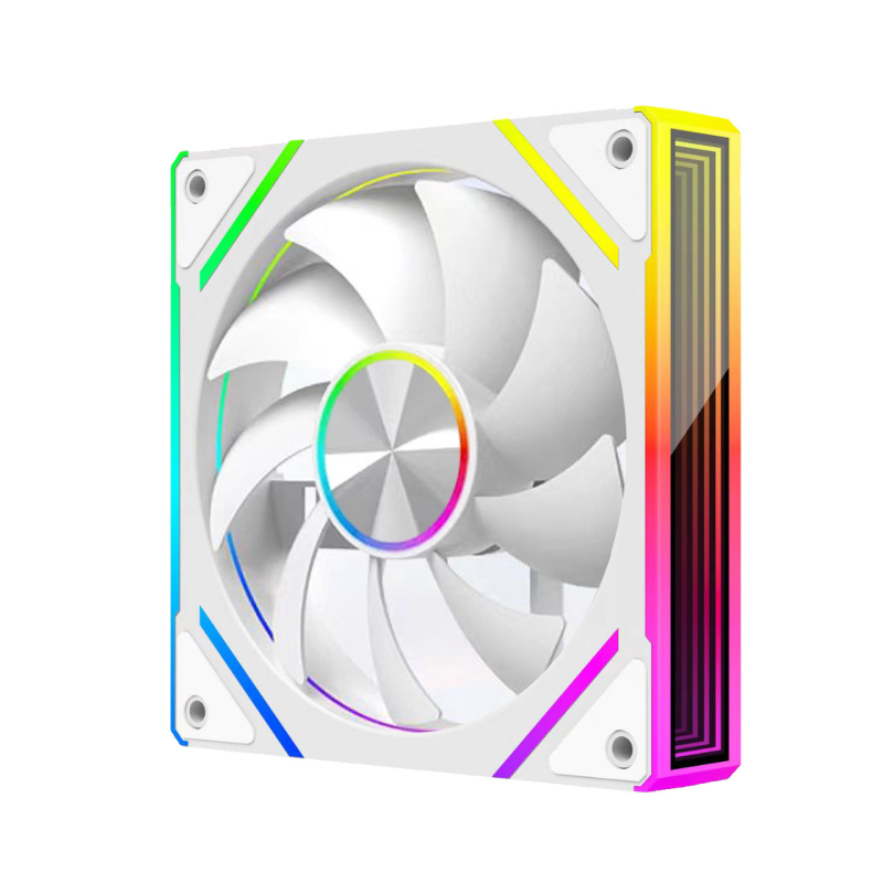 Prism 8Pro Max ventil za hlađenje kućišta s ARGB sinhronizacijom, hidraulički ležaj, 1000 obrtaja/min, buka 25 dB, ABS materijal
