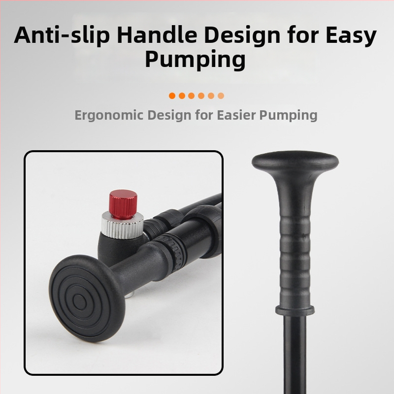 DRCKHROS kerékpáros mikro pumpa, magasnyomású mini inflátor, alumíniumötvözet, 300 psi, első villa tartozéka