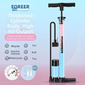 Ručná pumpa na nafukovanie pre bicykle a basketbal – domáce použitie, univerzálna kompatibilita