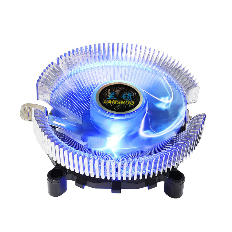 CPU ventilator Lanshuo Blue ice (Kompatibilnost sa socketom 478; Kuglični ležaj; Aluminijska legura; Brzina okretaja: 2500 RPM)